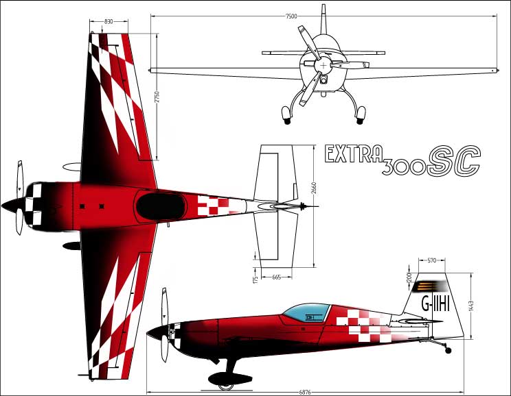 Extra 330 чертежи